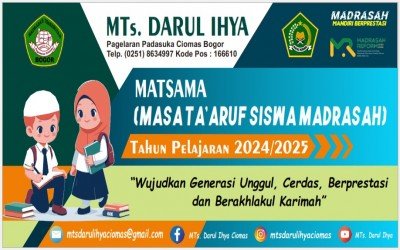 Matsama 2024 - “Wujudkan Generasi Unggul, Cerdas, Berprestasi, dan Berakhlak Karimah”