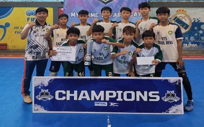 GOAL! MTs Darul Ihya Sabet Gelar Runner-Up di Padjajaran 2 Futsal Cup 2026!